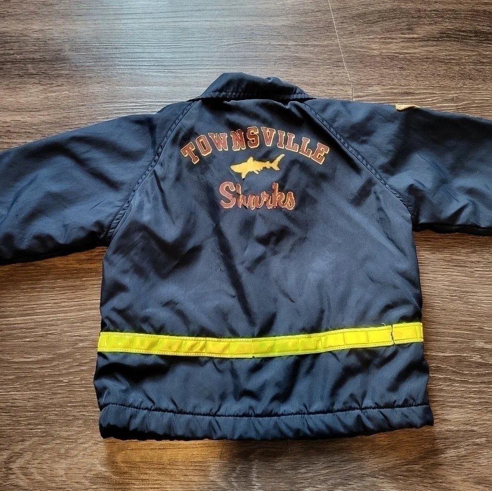 Baby Gap Boys Light Weight Navy Baseball Themed Jacket 12-18mo